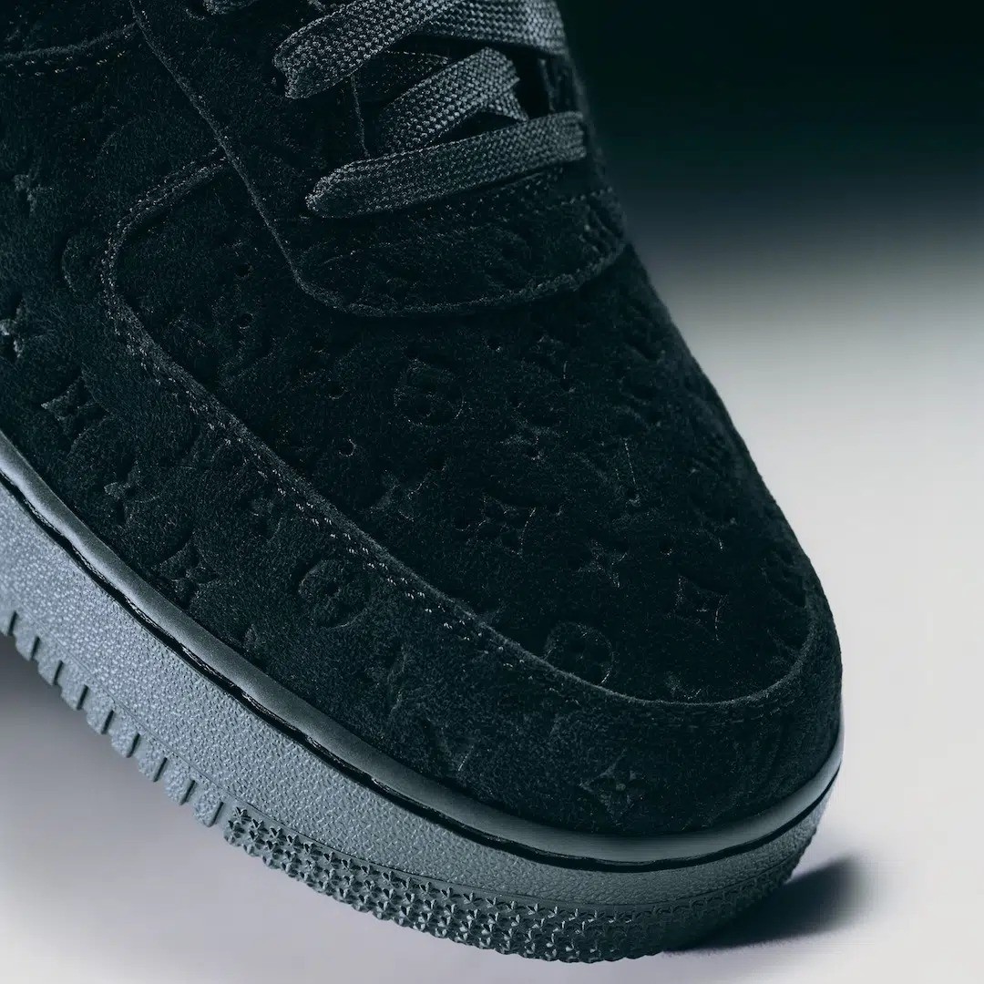 Nike Air Force 1 Low x Louis Vuitton Triple Black