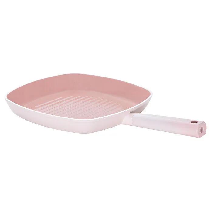 EMSAN SWISS CRYSTAL 28 CM KARE TAVA PEMBE