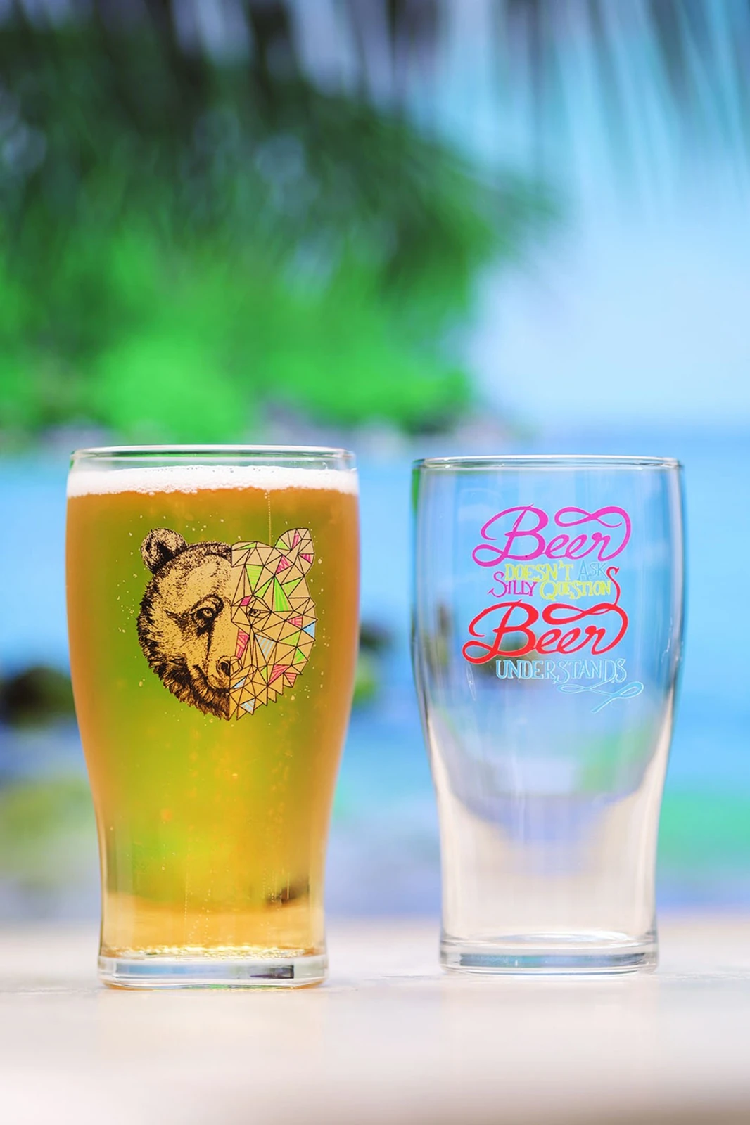 Serwant Bear İçki Stəkanı 455 Cc