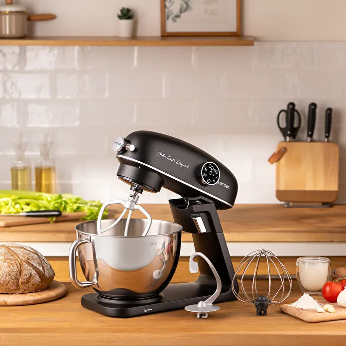 EMSAN BELLA GUSTO ELEGANT STAND MİKSER QARA