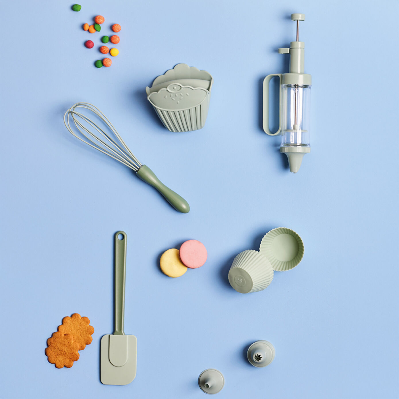EMSAN PASTRY CHEF GIFT SET YESIL