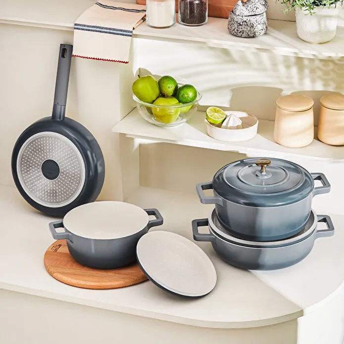 SERWANT COSTA MAVI 7 PARÇA QAZAN DƏSTİ