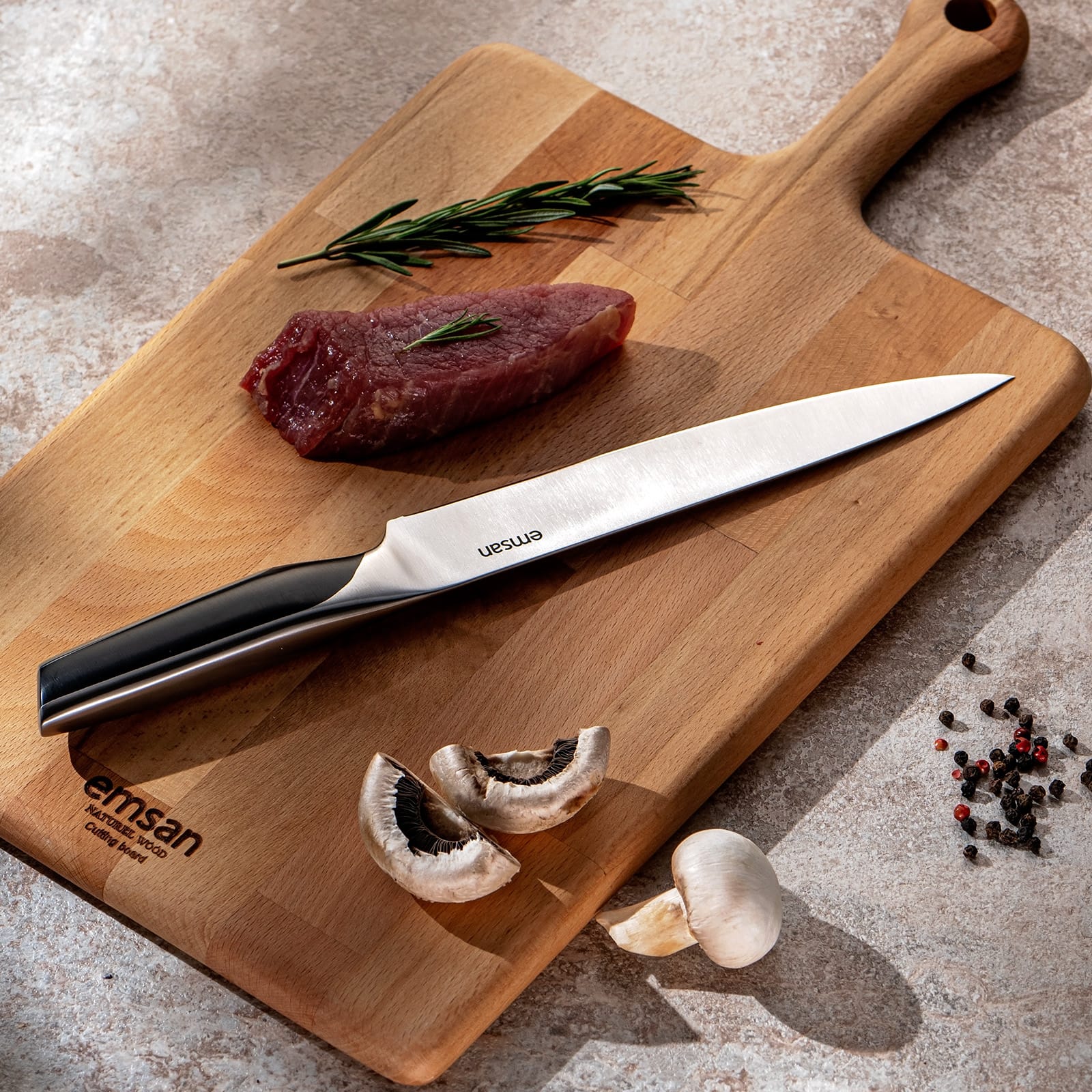 EMSAN PRO KNIFE OYMA BIÇAGI, SIYAH