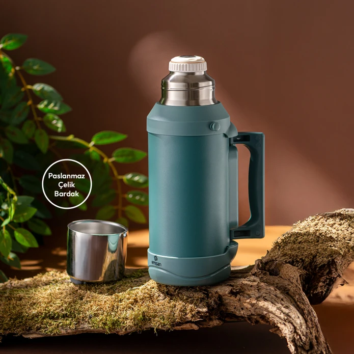Emsan Termafort Termos 1500 ml (Yaşıl)