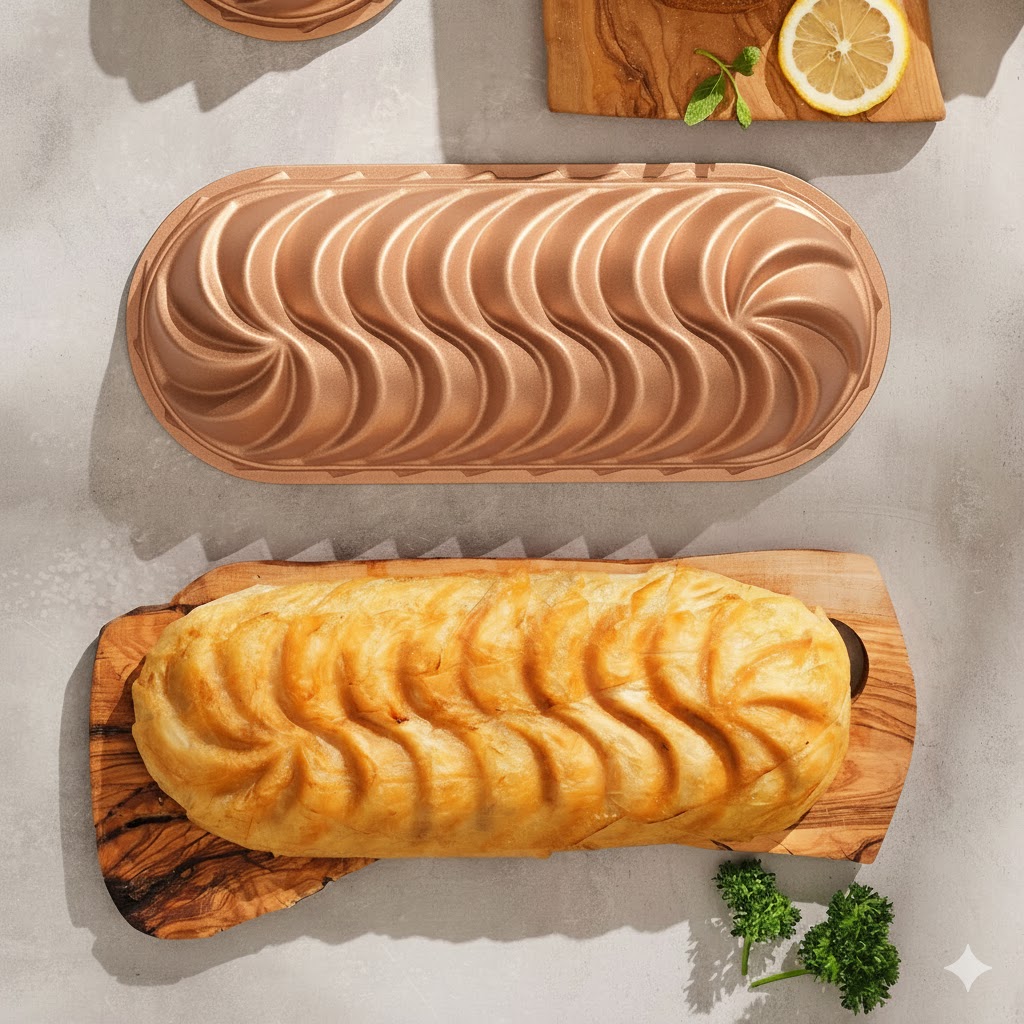 Serwant Lavin Baton Tort Qalibi Rose Qızılı