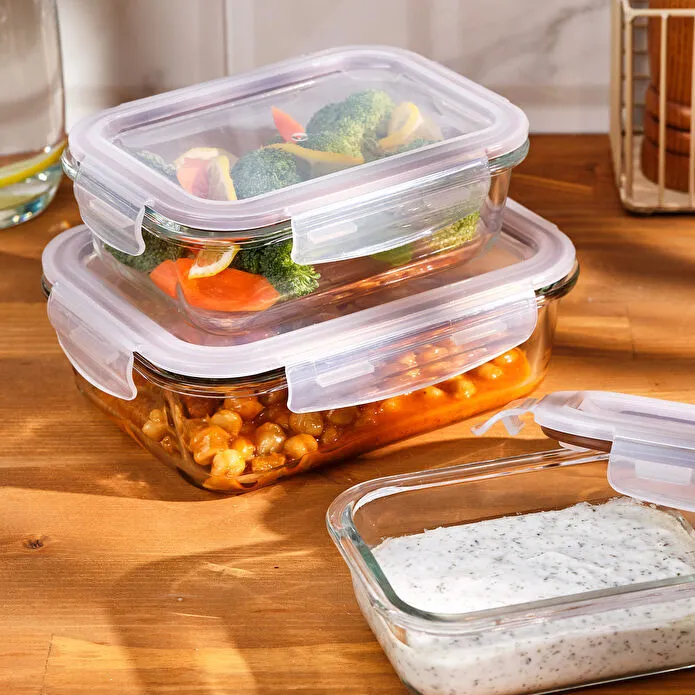 Emsan Lina Borosilikat 3`lü Qəhvəyi