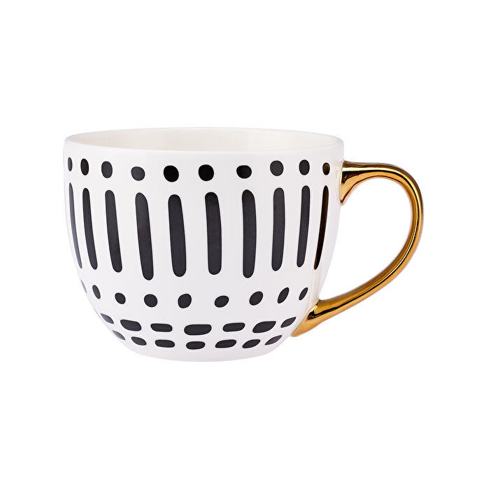 Emsan Shiny Dots Yeni Bone Fincan 450 ml
