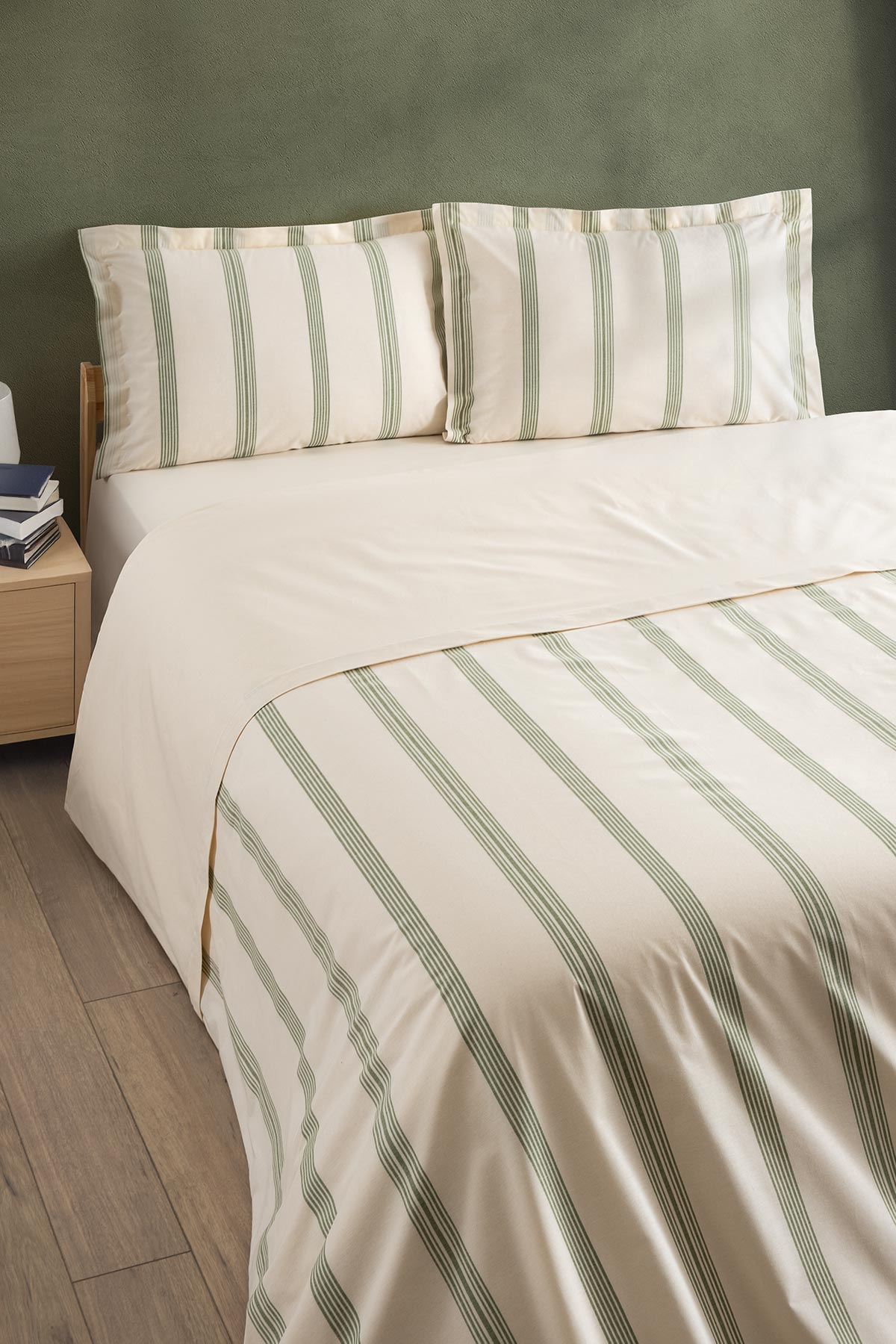 SERWANT HOME ASOS YATAQ DƏSTİ  YESIL İKİ NƏFƏRLİK