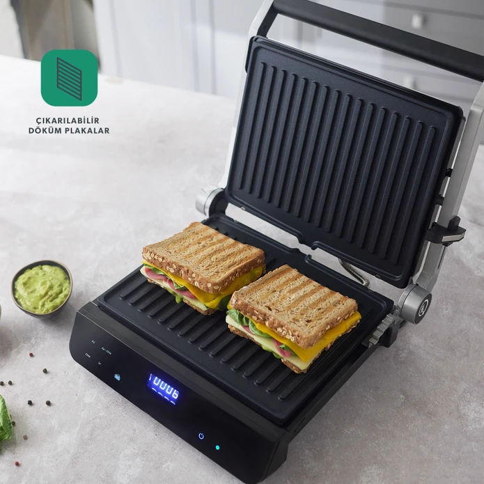 Homend Grilliant 1343H Danışan Tost Makinası 