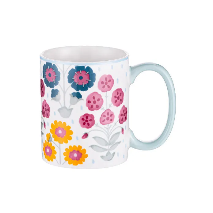 Emsan Papatya Yeni Bone Fincan, Multicolor 360 ml