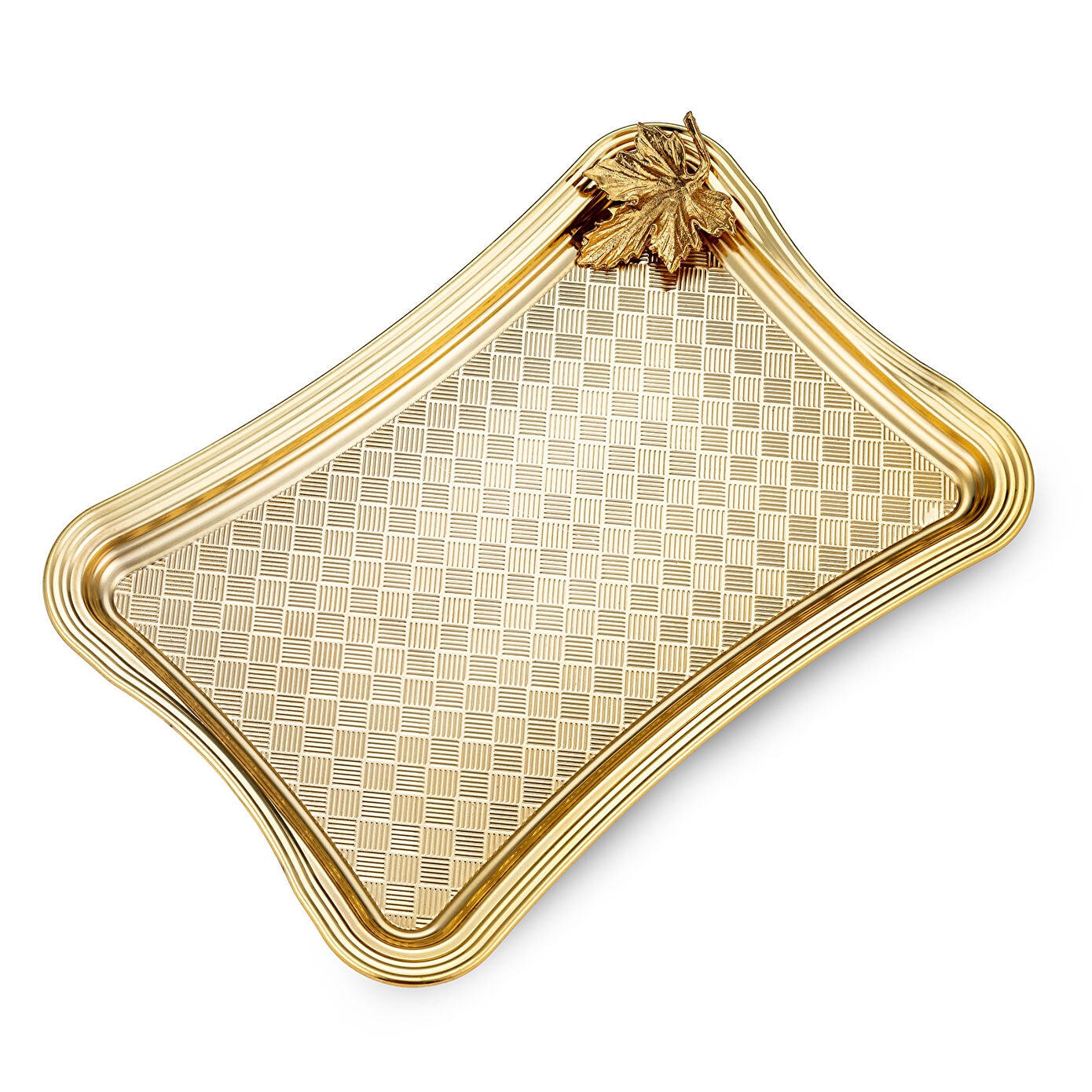 EMSAN LEAFY TEPSI GOLD DIKDORTGEN