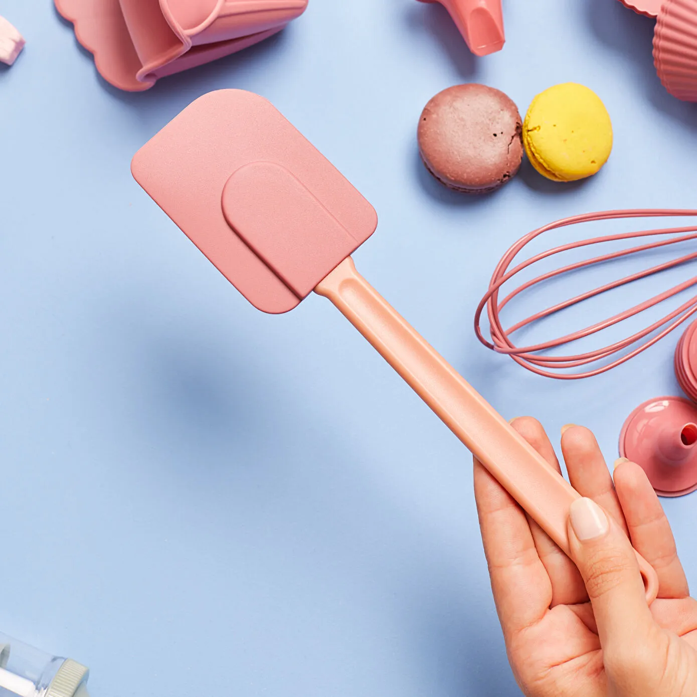 EMSAN PASTRY CHEF GIFT SET PEMBE