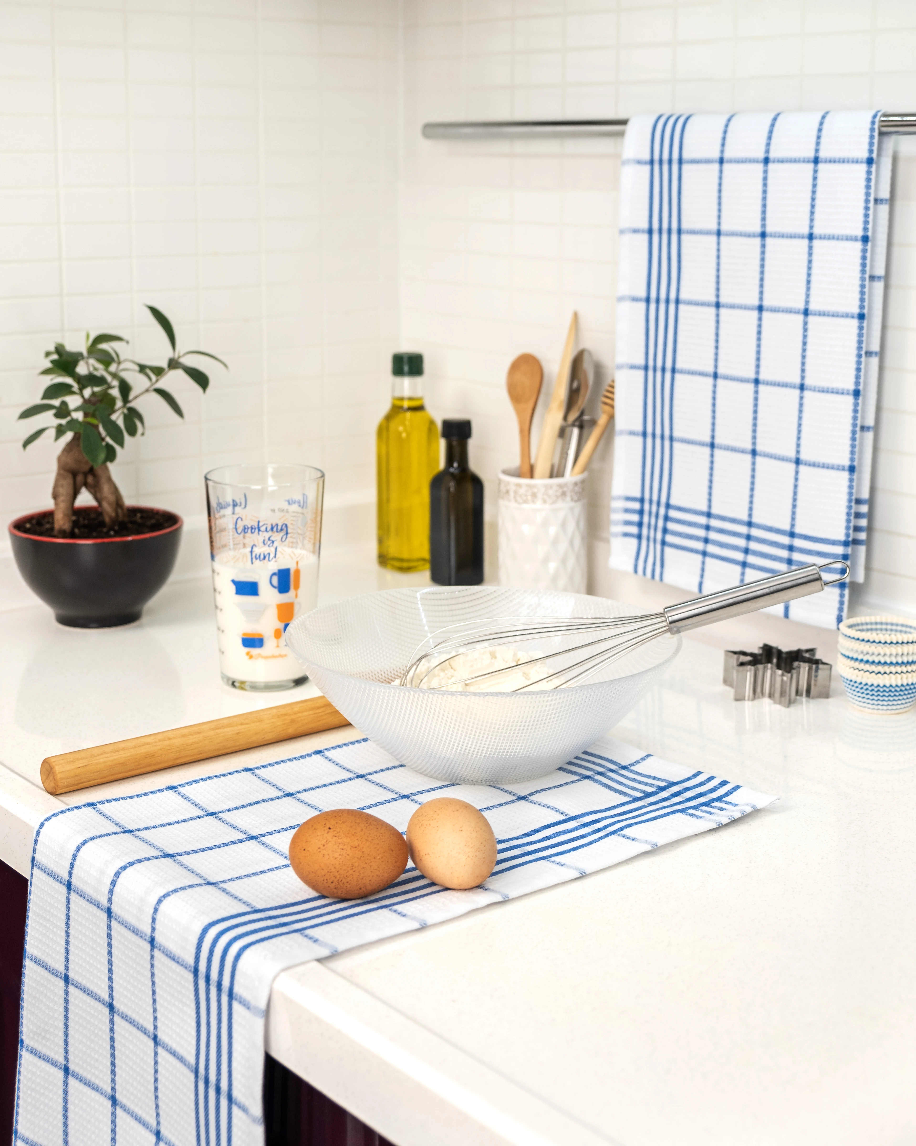 SERWANT HOME SOFT ÇAY DƏSMALI 3 LU MAVI 48*70 CM