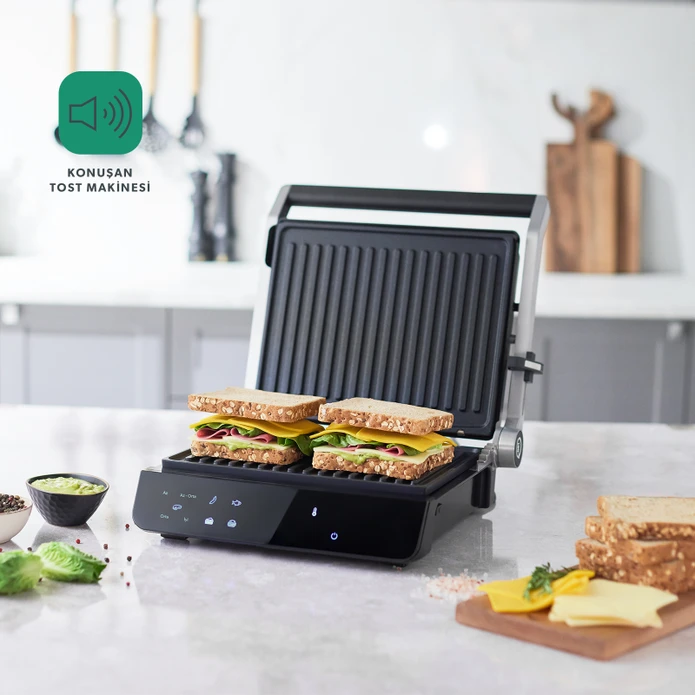 Homend Grilliant 1343H Danışan Tost Makinası 