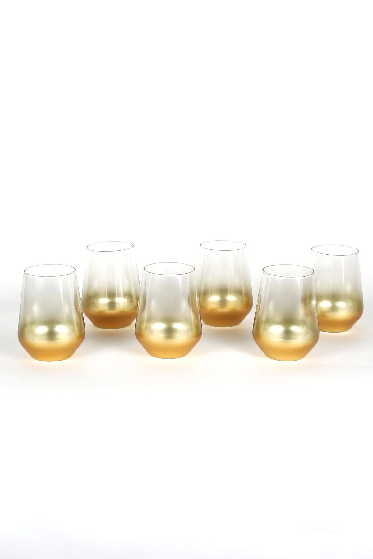 Serwant Glow 6-lı Su Stəkanı Qızılı 425 cc