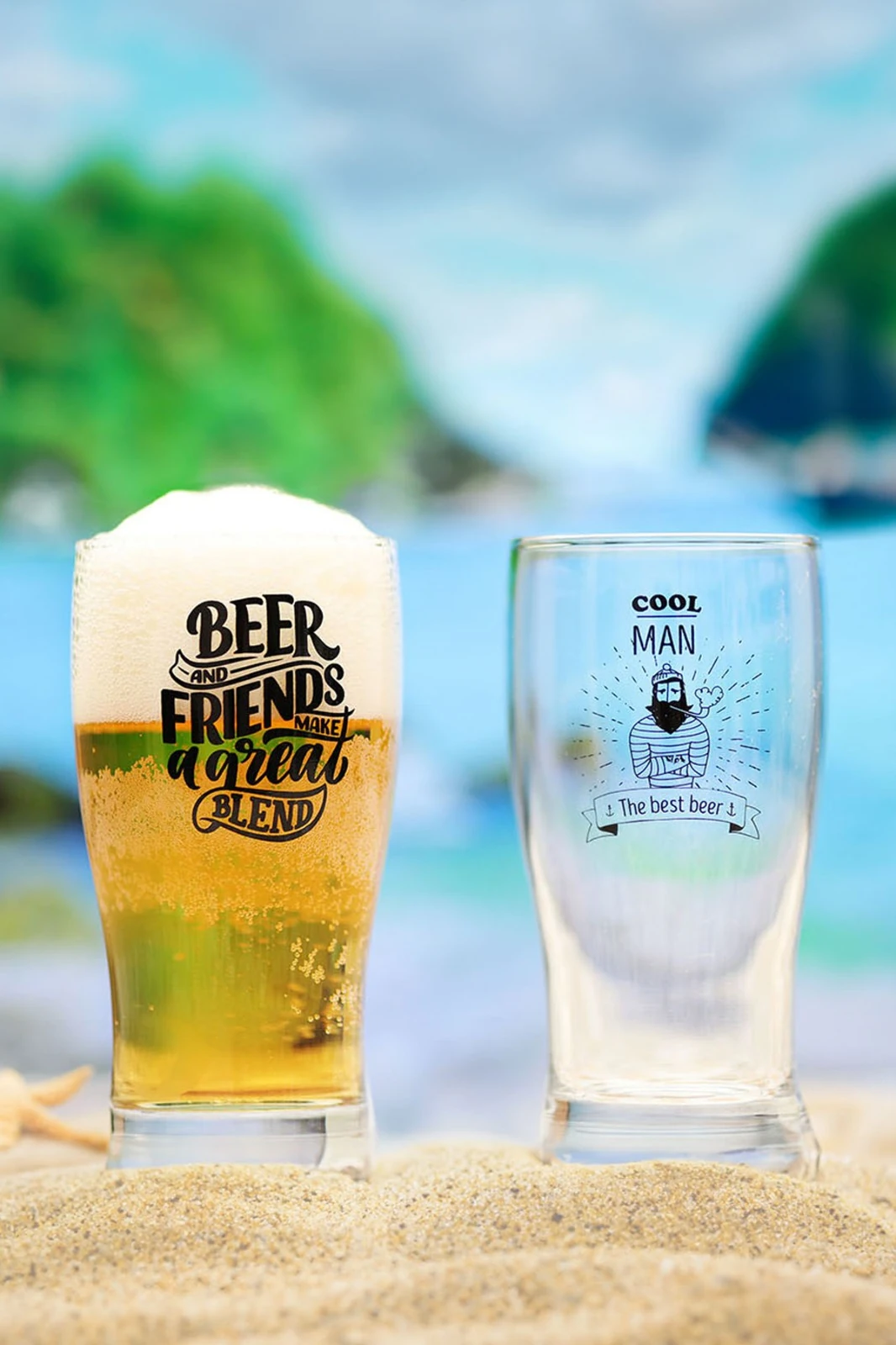 Serwant Cool Man İçki Stəkanı 455 Cc