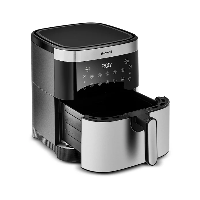 Homend Airfryday 2512H Inox Qara