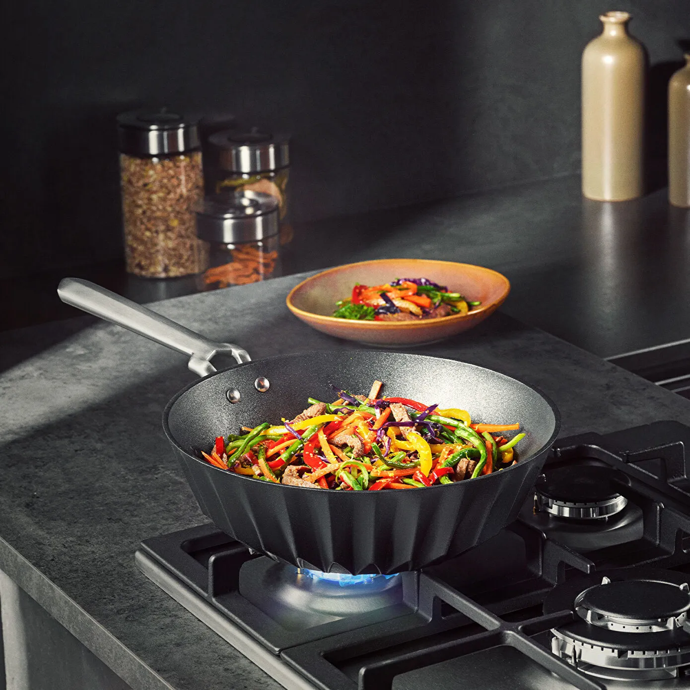 EMSAN DIAGON 28 CM WOK TAVA