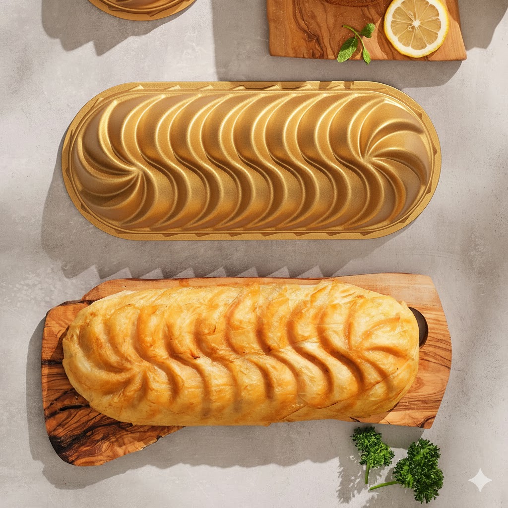 Serwant Lavin Baton Tort Qalibi Qızılı