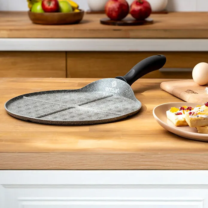 Emsan Rosa Granit Waffle Tavası, 26 Sm