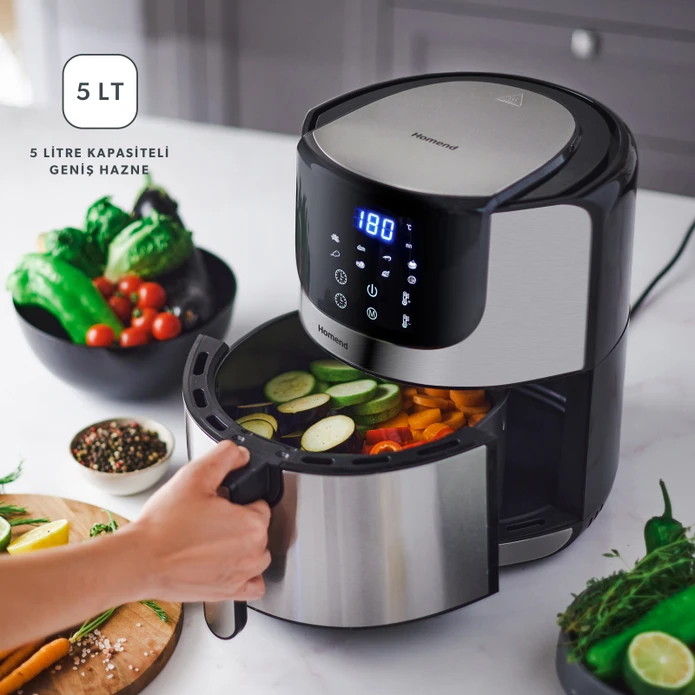Emsan x Homend Airfryday 2502H (8 Proqramlı)
