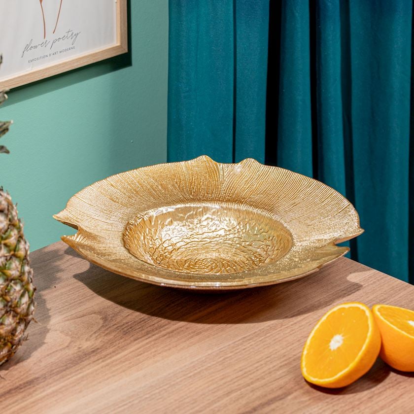 SERWANT SEKUA 30 CM MEYVƏLİK - METALLİK QIZIL