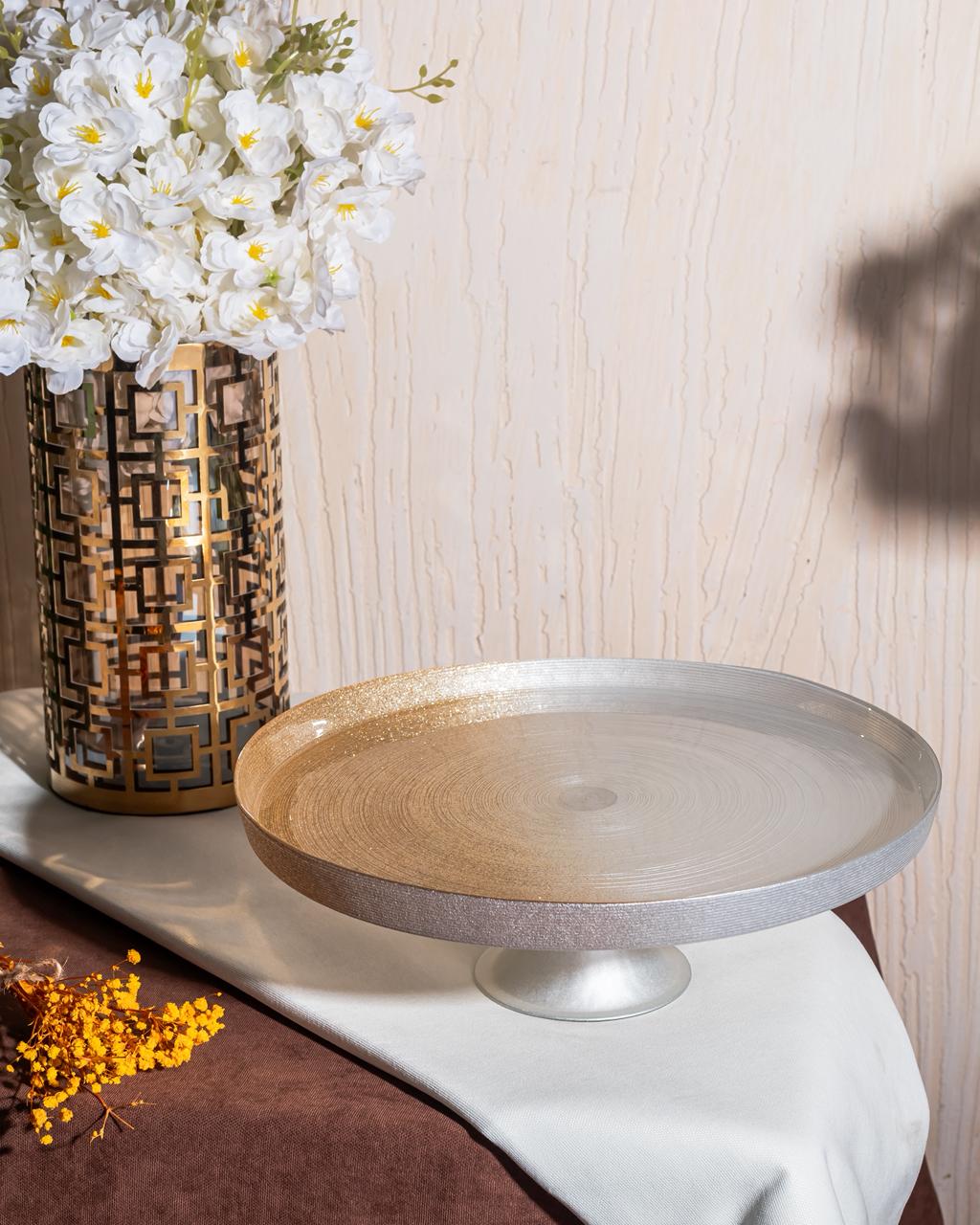 Serwant Ares 32 Sm Ayaqlı Şirniyyat Qabı