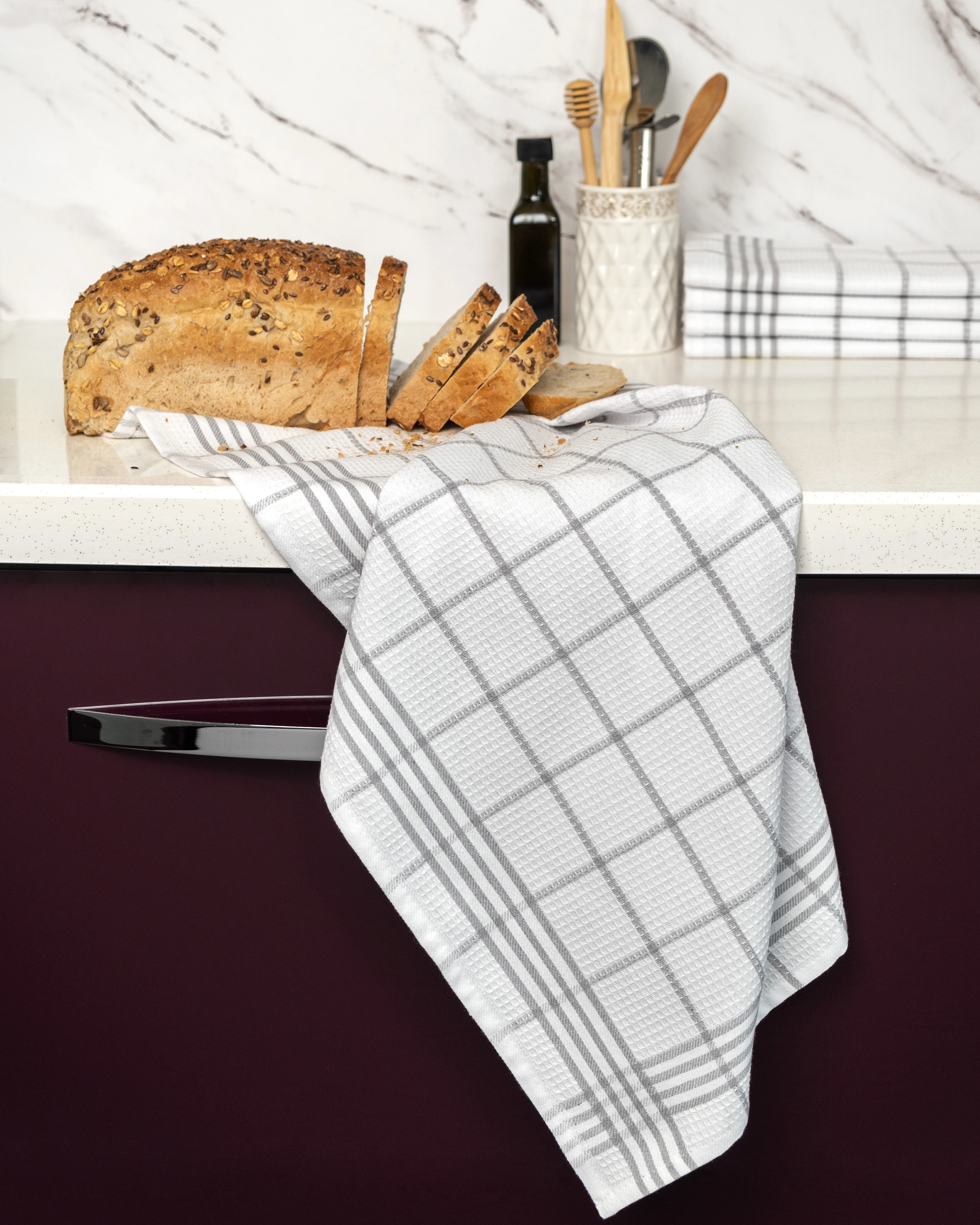 SERWANT HOME SOFT ÇAY DƏSMALI 3 LU GRI 48*70 CM