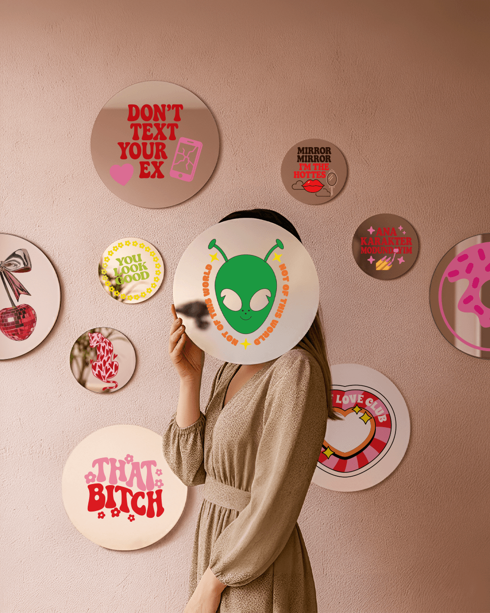Mood Ayna Alien - Tasarım Ayna
