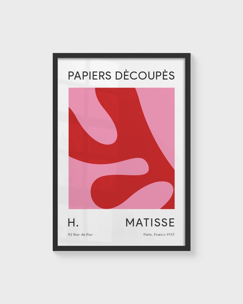 Matisse No:04 Soyut Çerçevesiz Poster