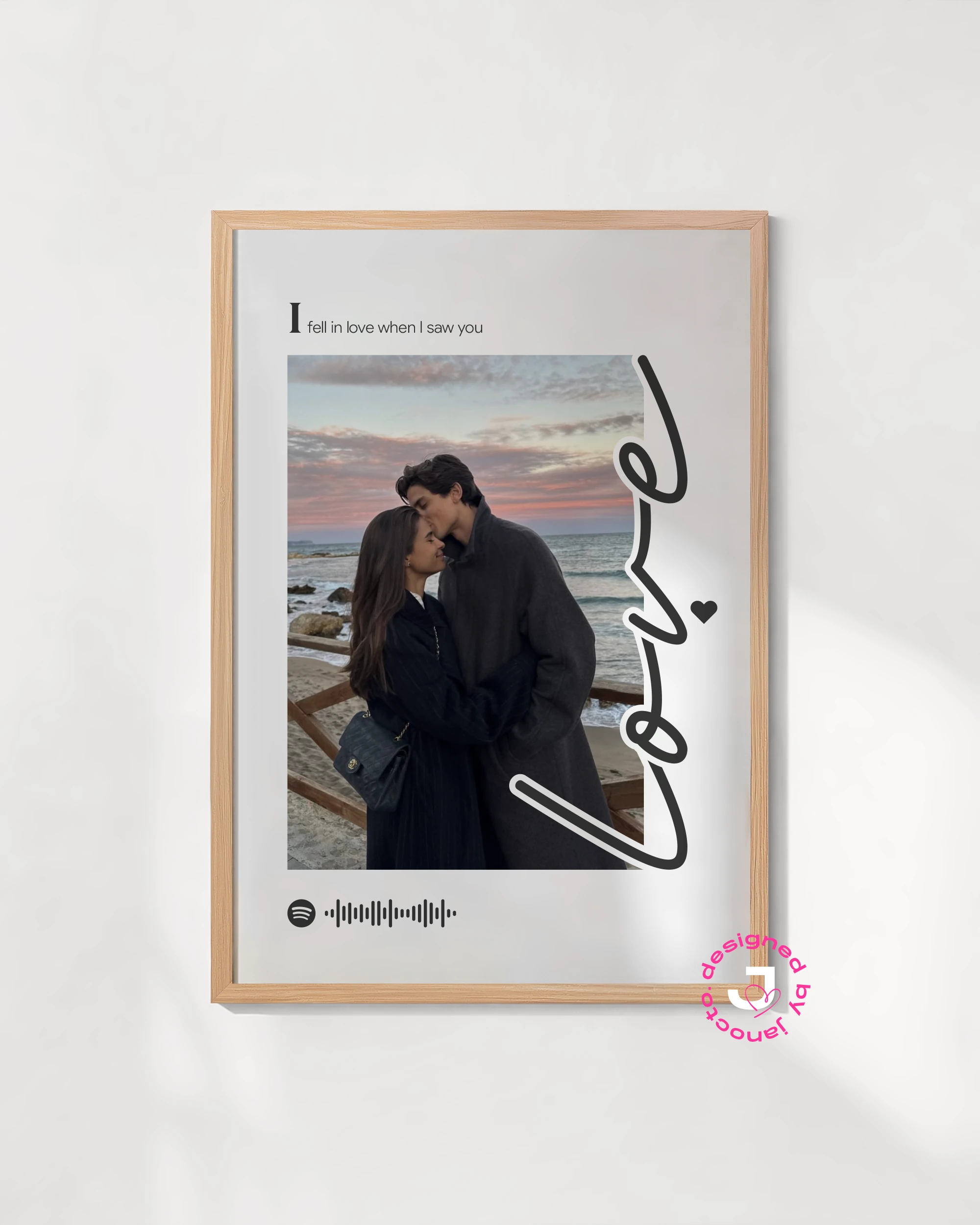 Kolaj Poster | 1 Fotoğraflı Kişiye Özel Çerçevesiz Poster