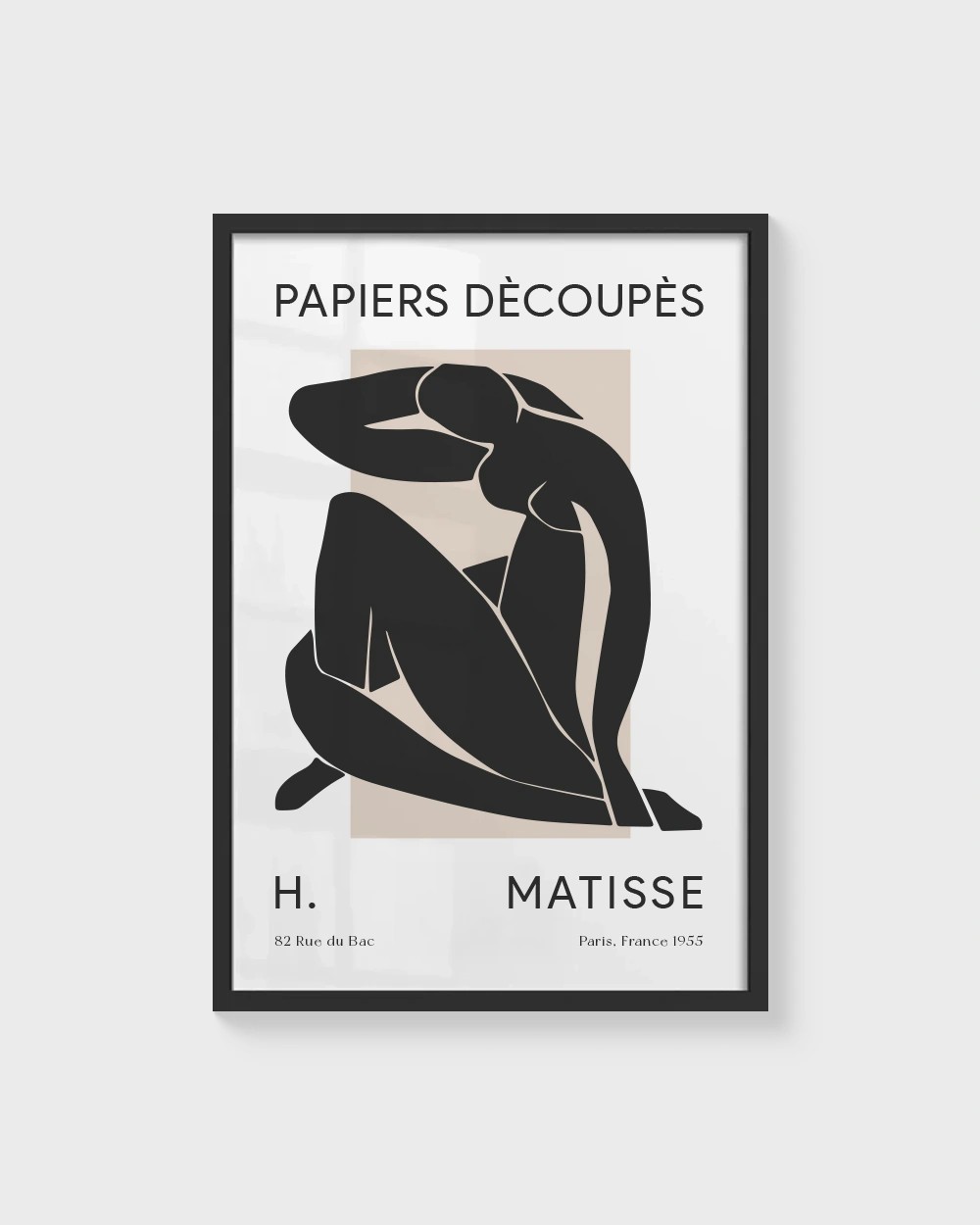 Matisse No:02 Soyut Çerçevesiz Poster