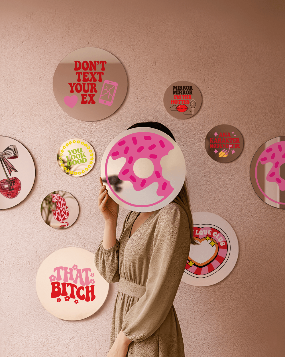 Mood Ayna Donut - Tasarım Ayna
