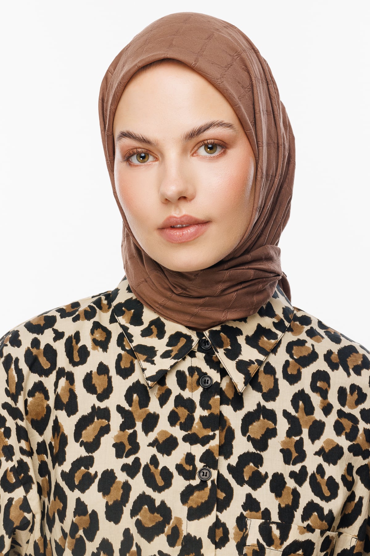 Bamboo Jacquard Scarf - Canyon
