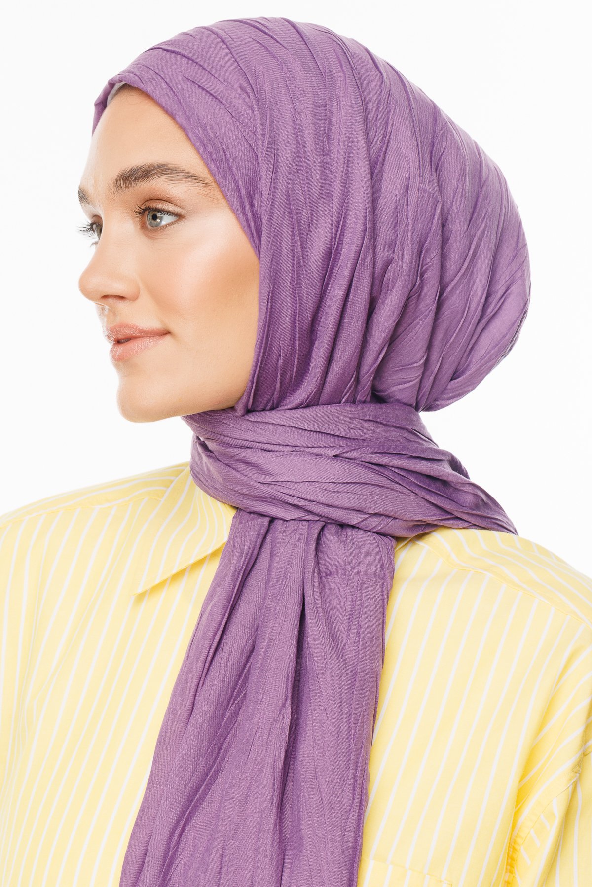 Pleated Bamboo Hijab