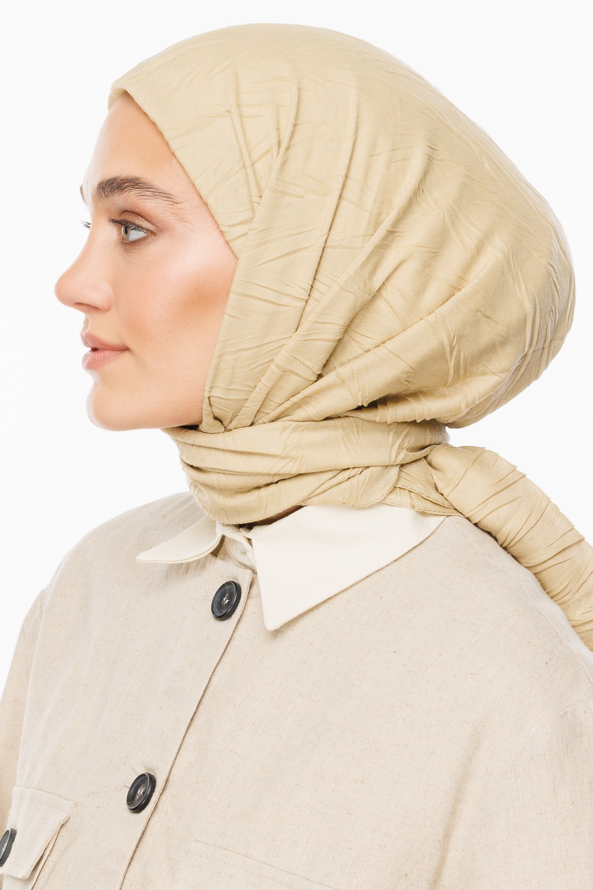 Pleated Bamboo Scarf