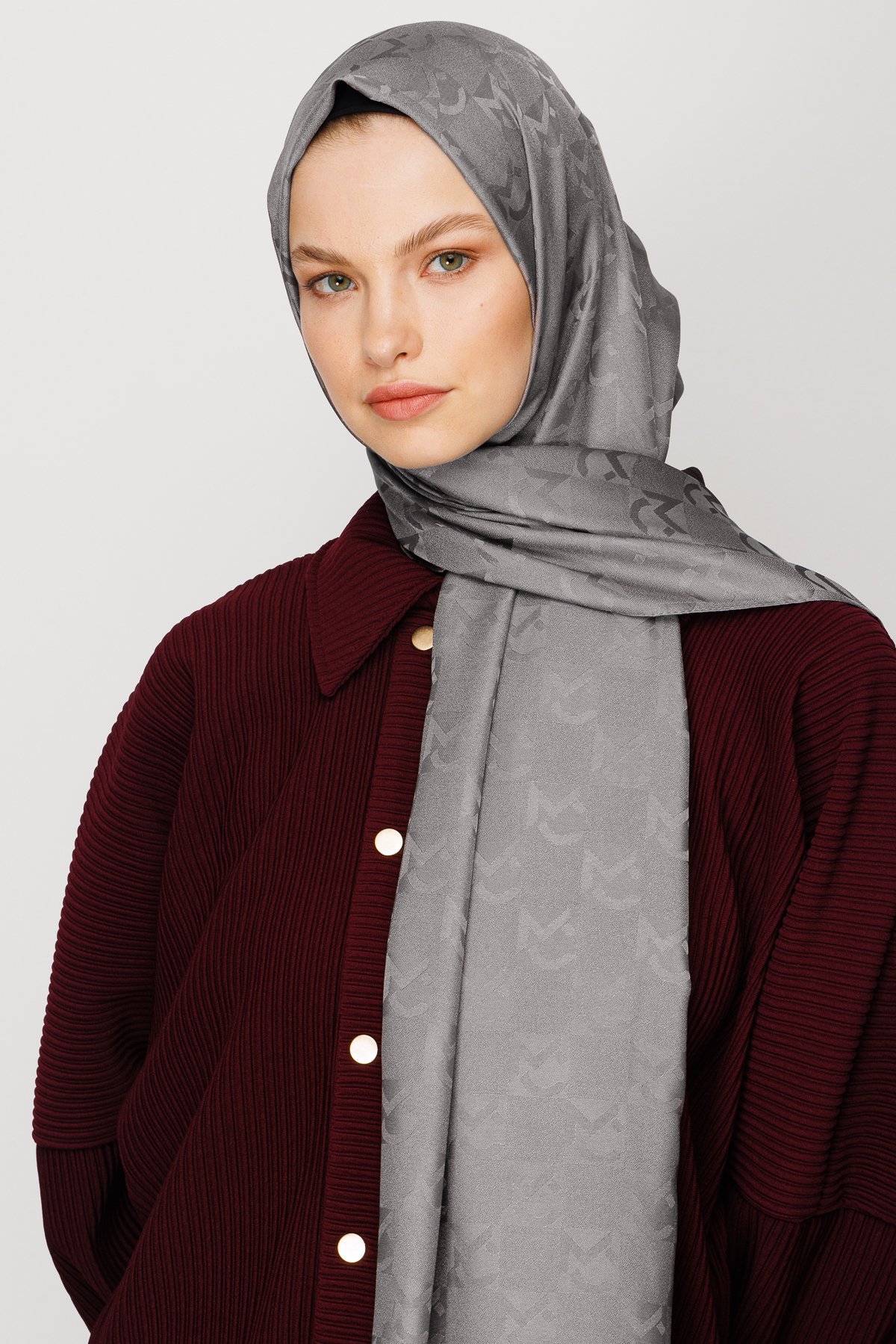 MC Pattern Jacquard Hijab