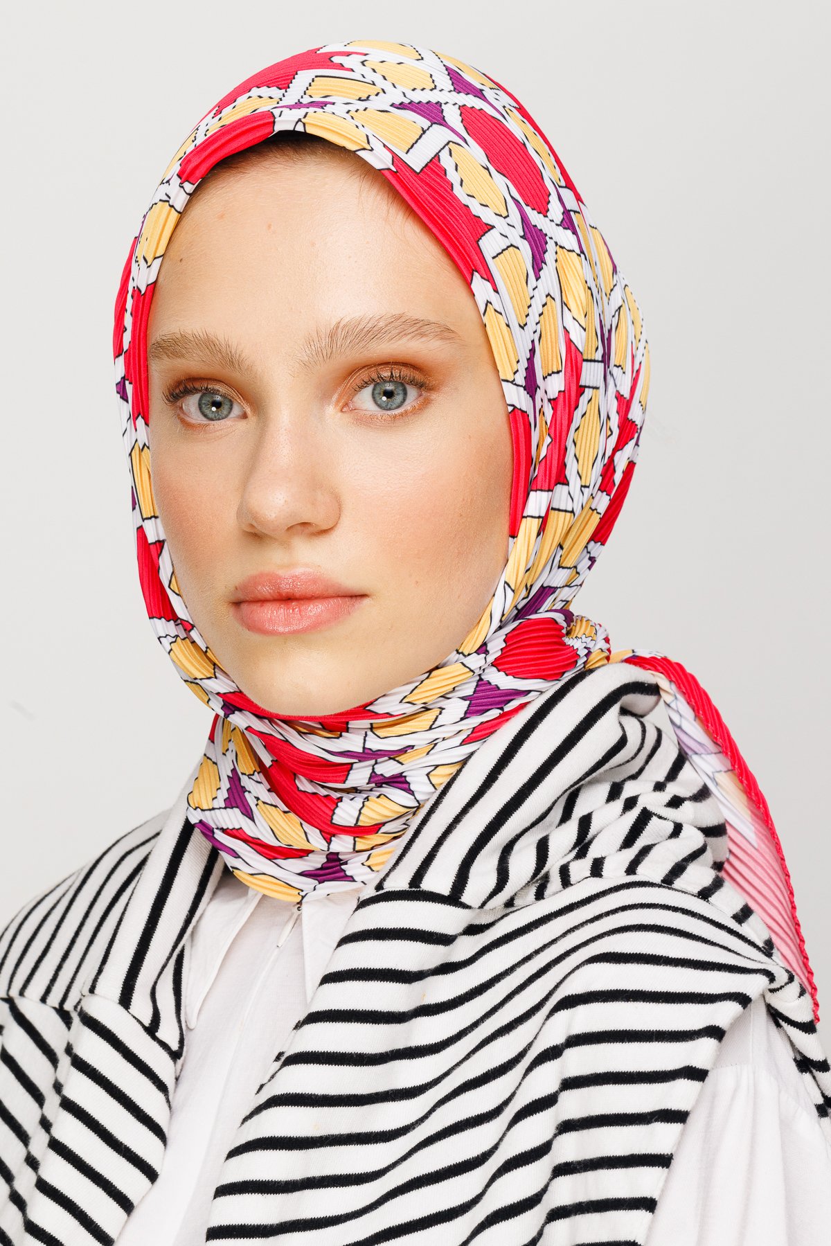 Şira Desen Pilise Eşarp - Candy