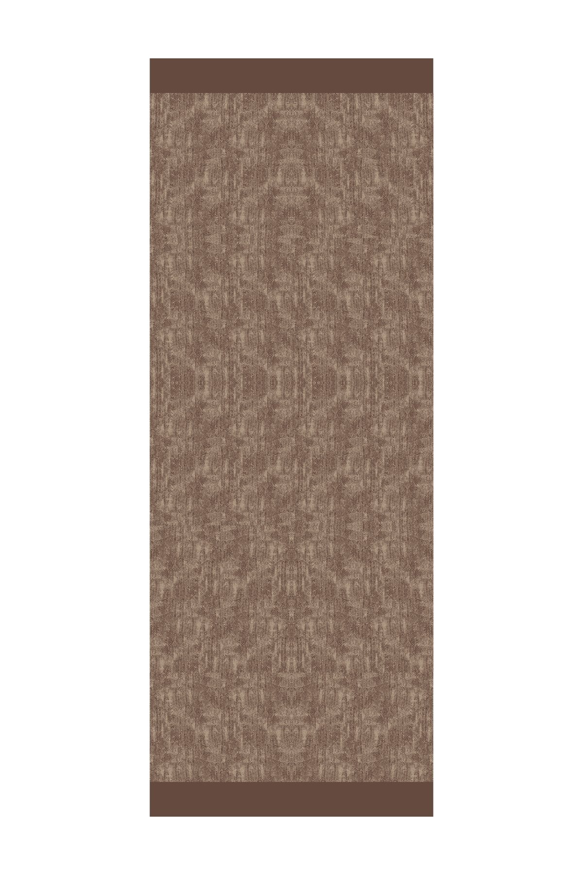 Marrakech Double Sided Shawl - Bitter Coffee-Beige