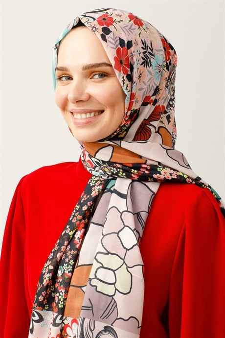 Ethnic Pattern Digital Soft Hijab