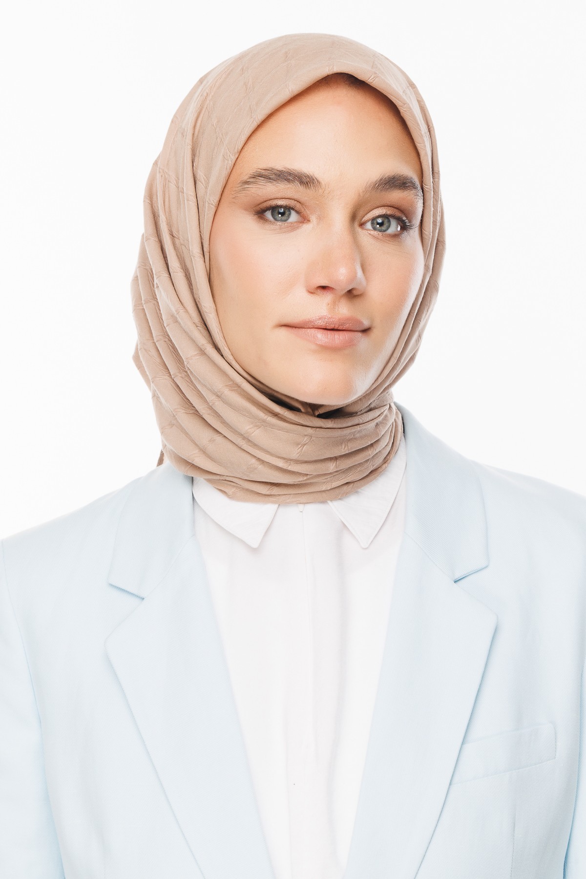Bambu Jakar Eşarp - Badem