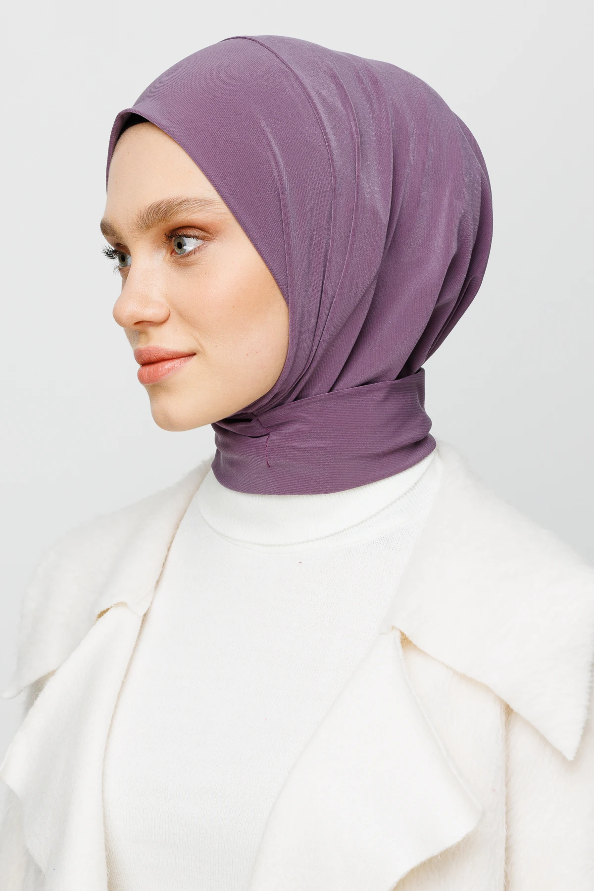 Hazır Şal - Leylak Rengi