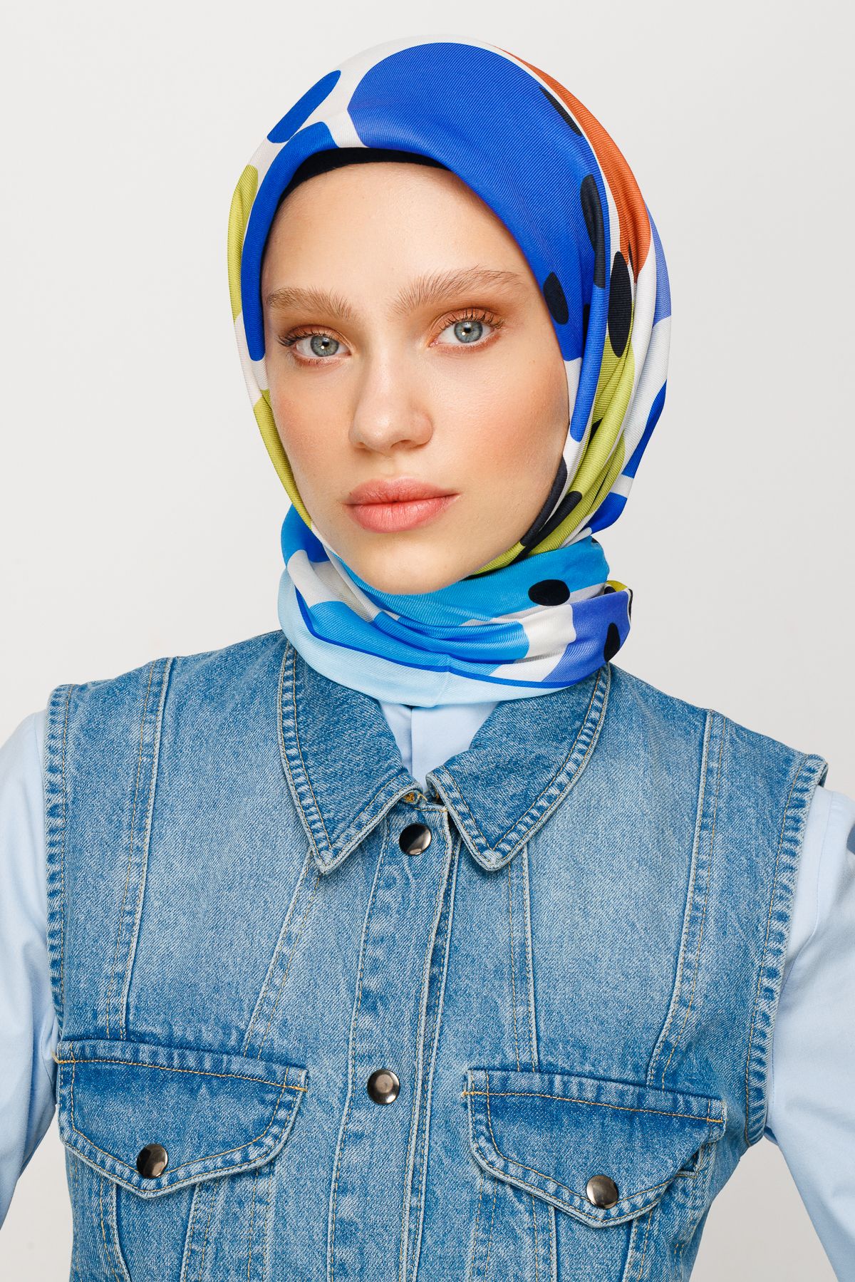 Bloom Pattern Digital Soft Scarf