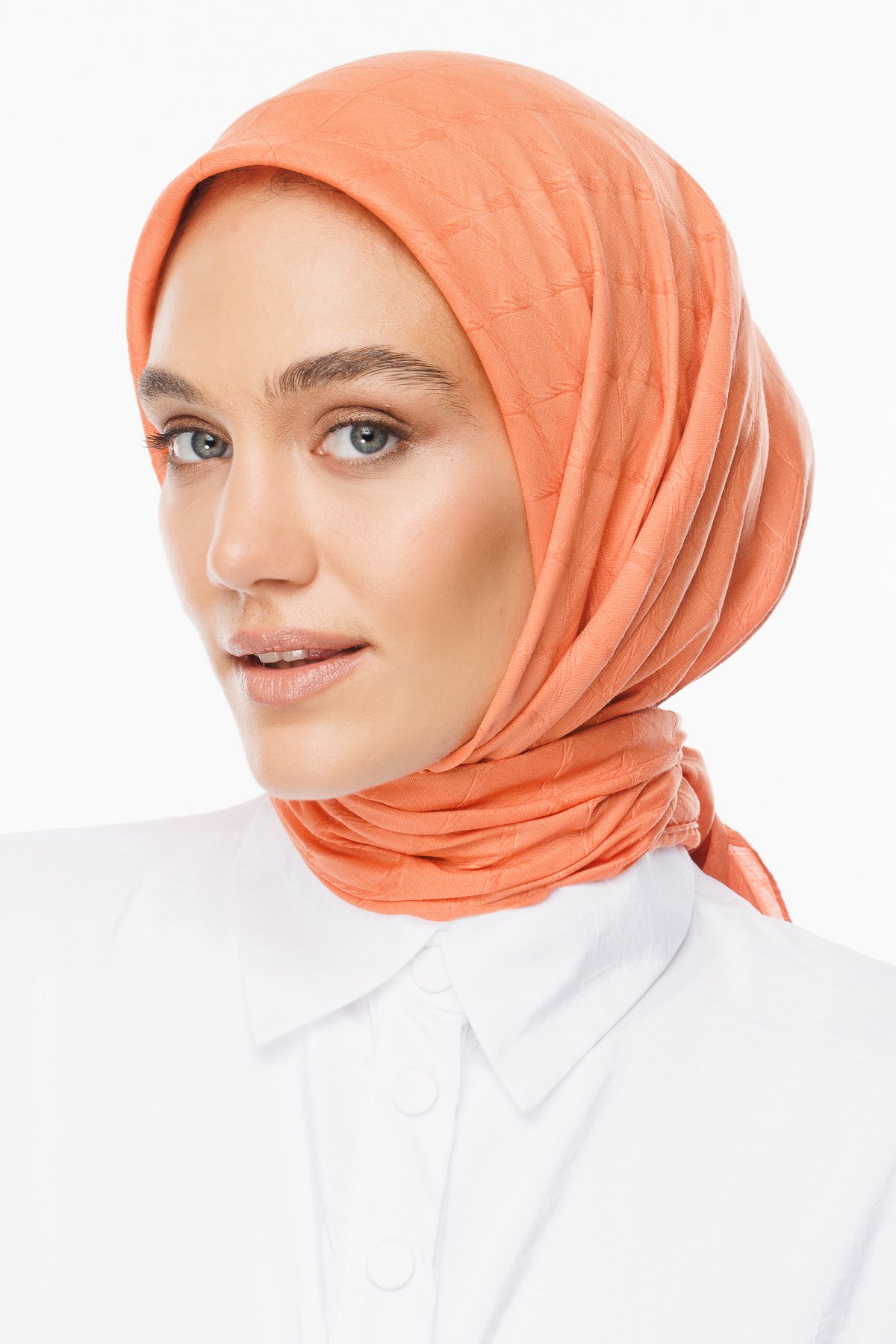 Bambu Jakar Eşarp - Yavruağzı