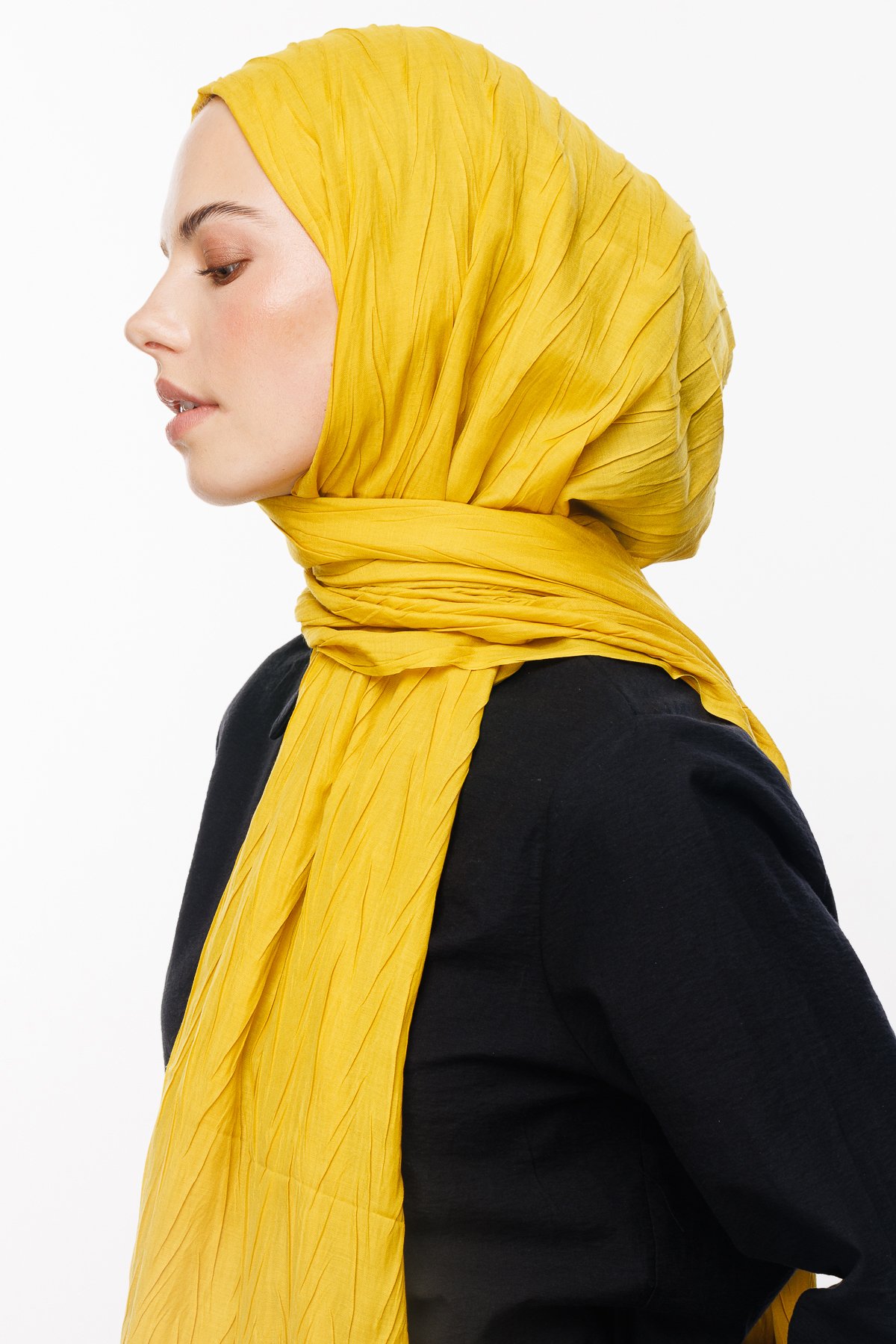 Pleated Bamboo Hijab