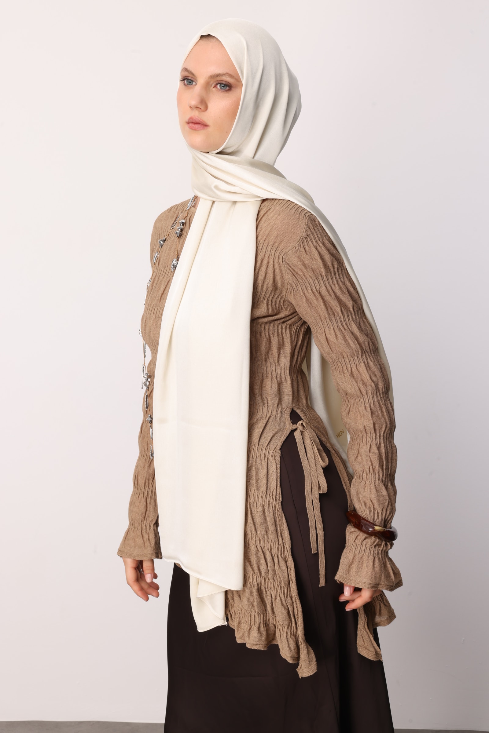 Diamond Aura Shawl - Stone Color