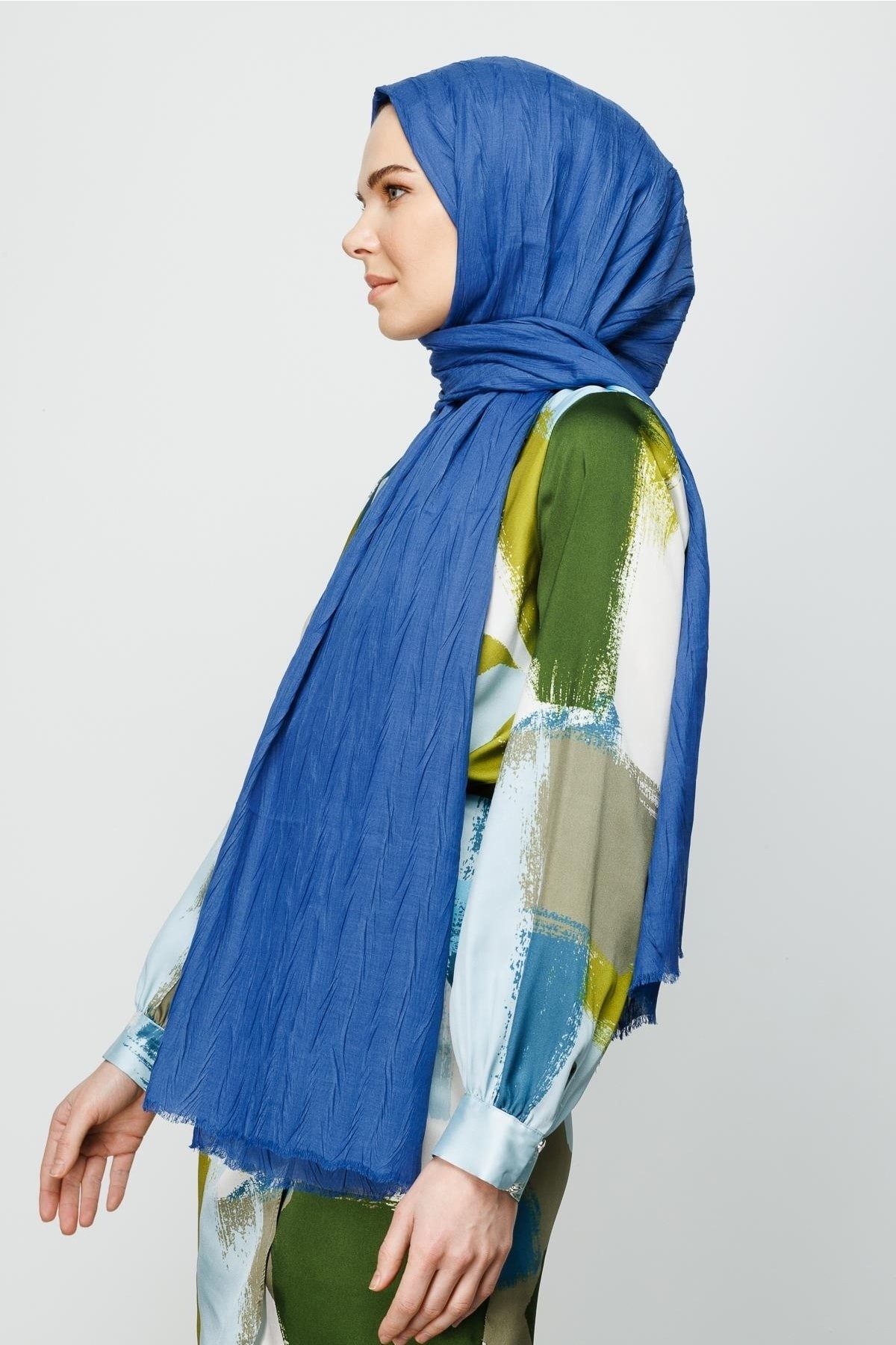 Pleated Bamboo Hijab