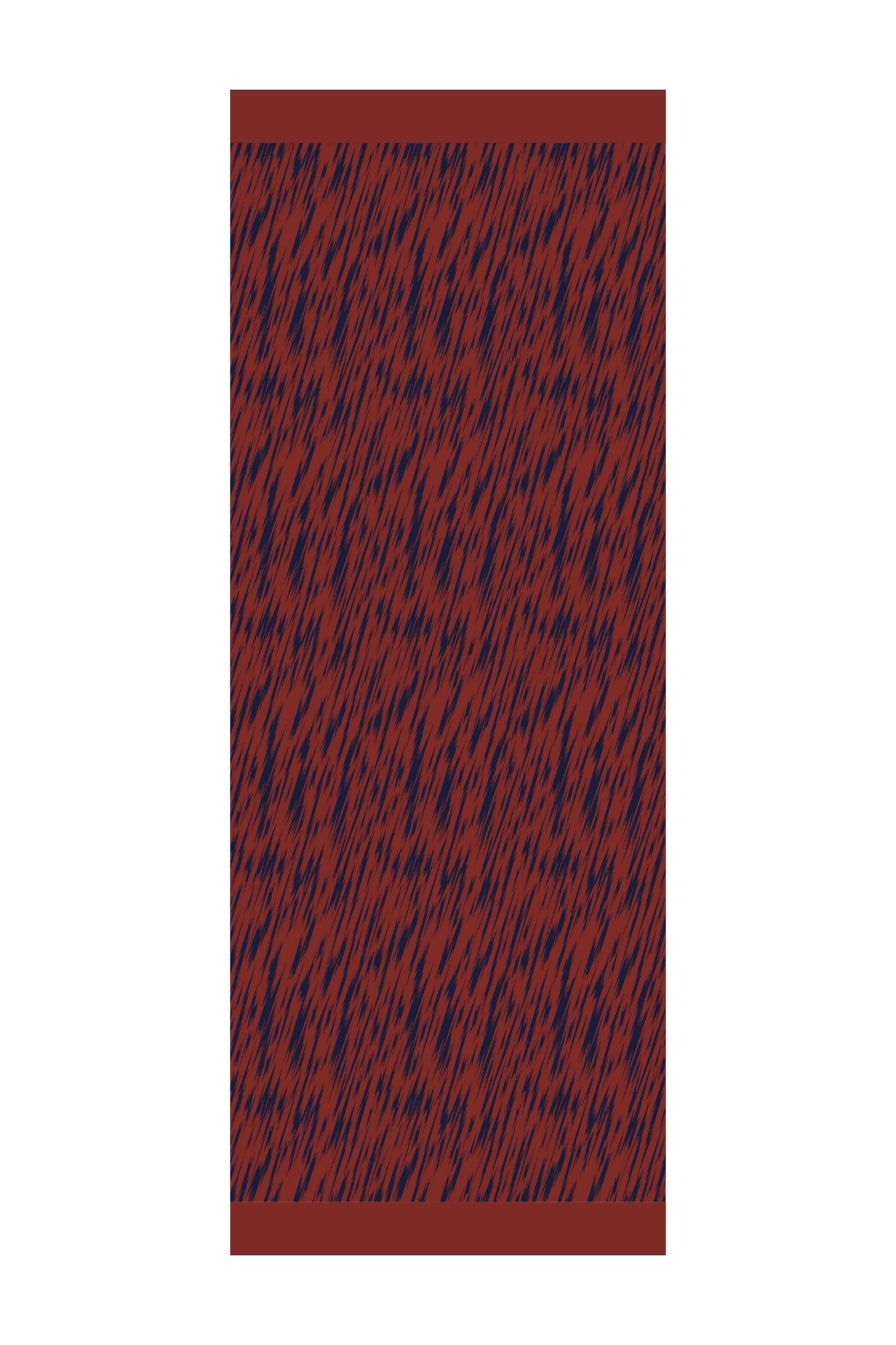Marrakech Double Sided Shawl - Navy Blue-Onion Skin