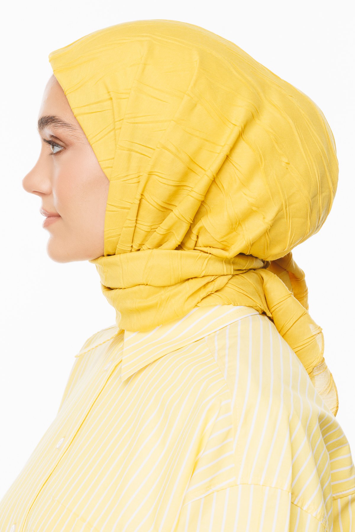 Pleated Bamboo Scarf