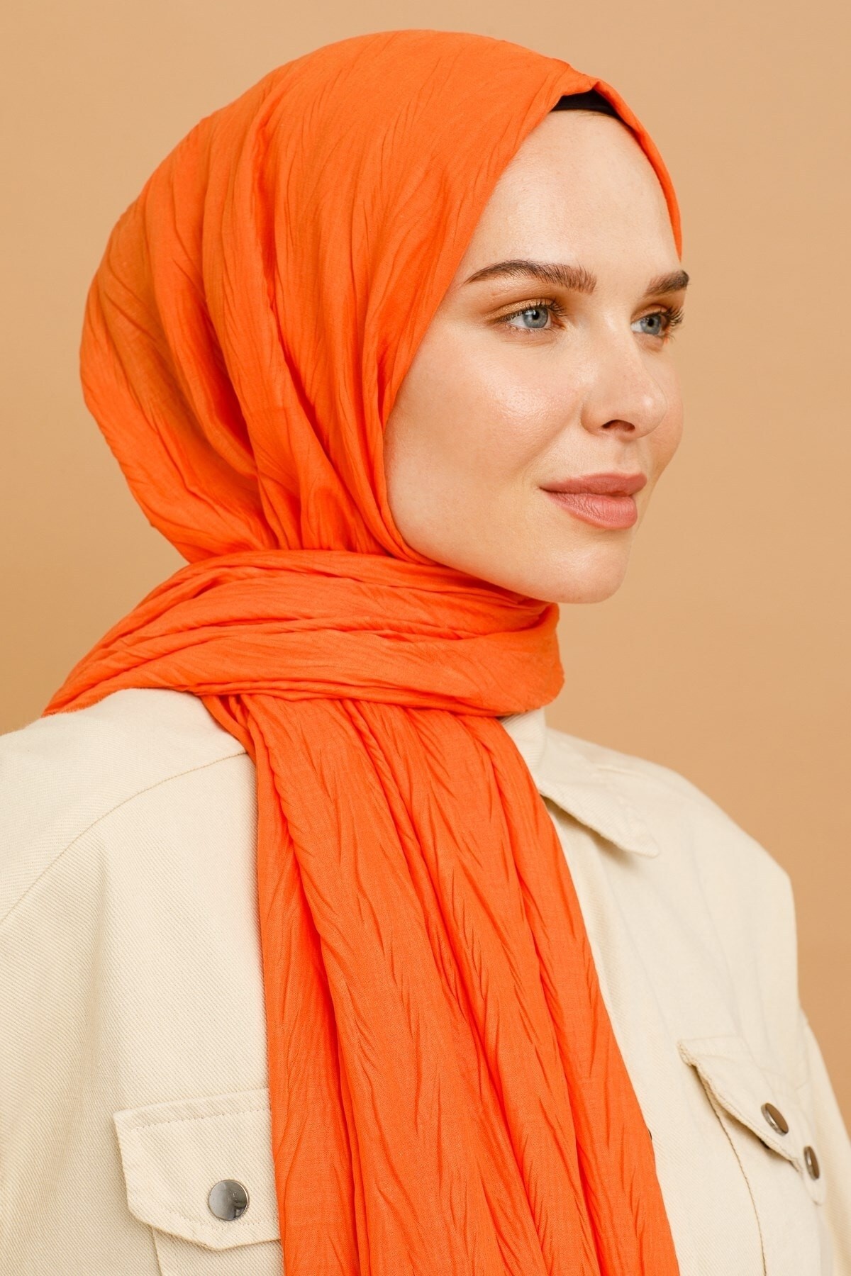 Pleated Bamboo Hijab